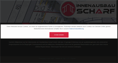 Desktop Screenshot of innenausbau-scharf.de